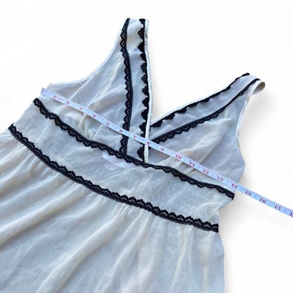 ♡︎ victoria secret coquette lace trim babydoll ♡︎ - Picture 6 of 8